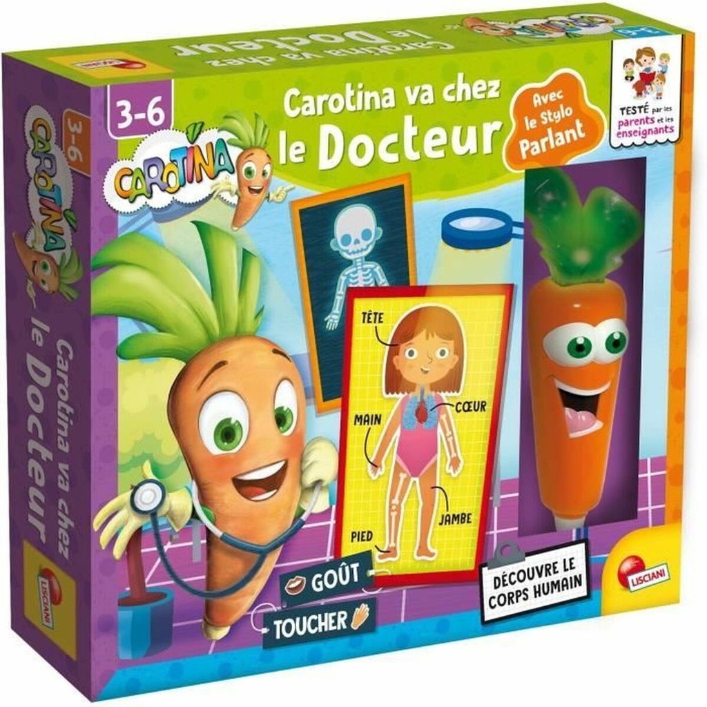 [1650558930] Lisiciani Carotina FR85590 - chez le Docteur avec stylo parlant