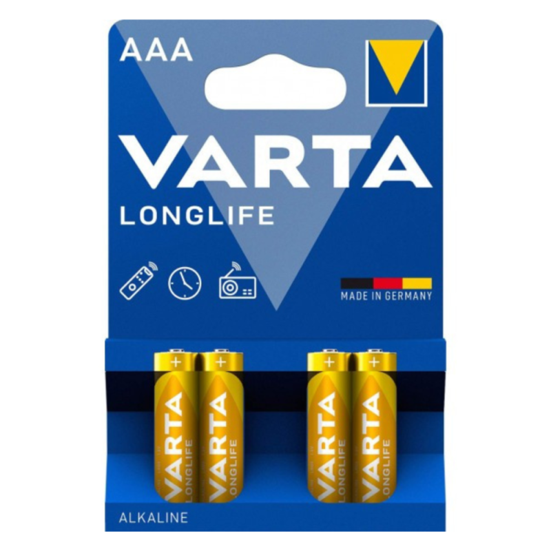4 Piles AAA PowerLite  – Longlife