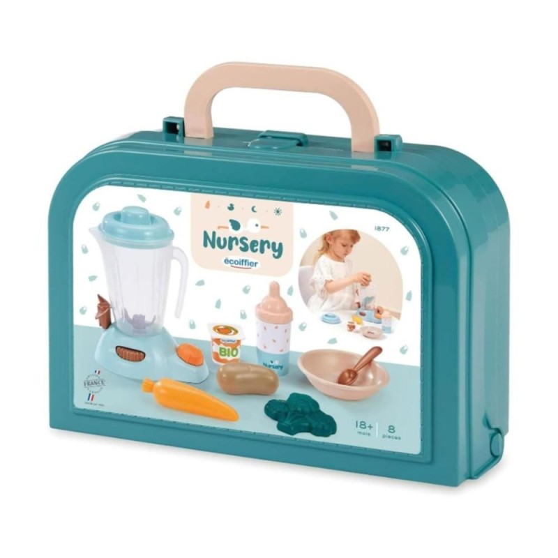 [1650559164] Ecoiffier 1877 - Valisette Repas de bébé - Jeu d'imitation pour enfant
