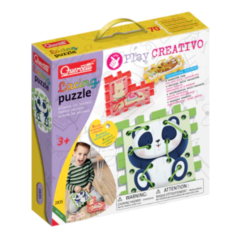 [1650559491] Jeu Éducatif - Puzzle de Laçage Quercetti 2835