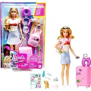 [1650559520] Barbie Coffret Poupée Malibu en Voyage MTHJY18