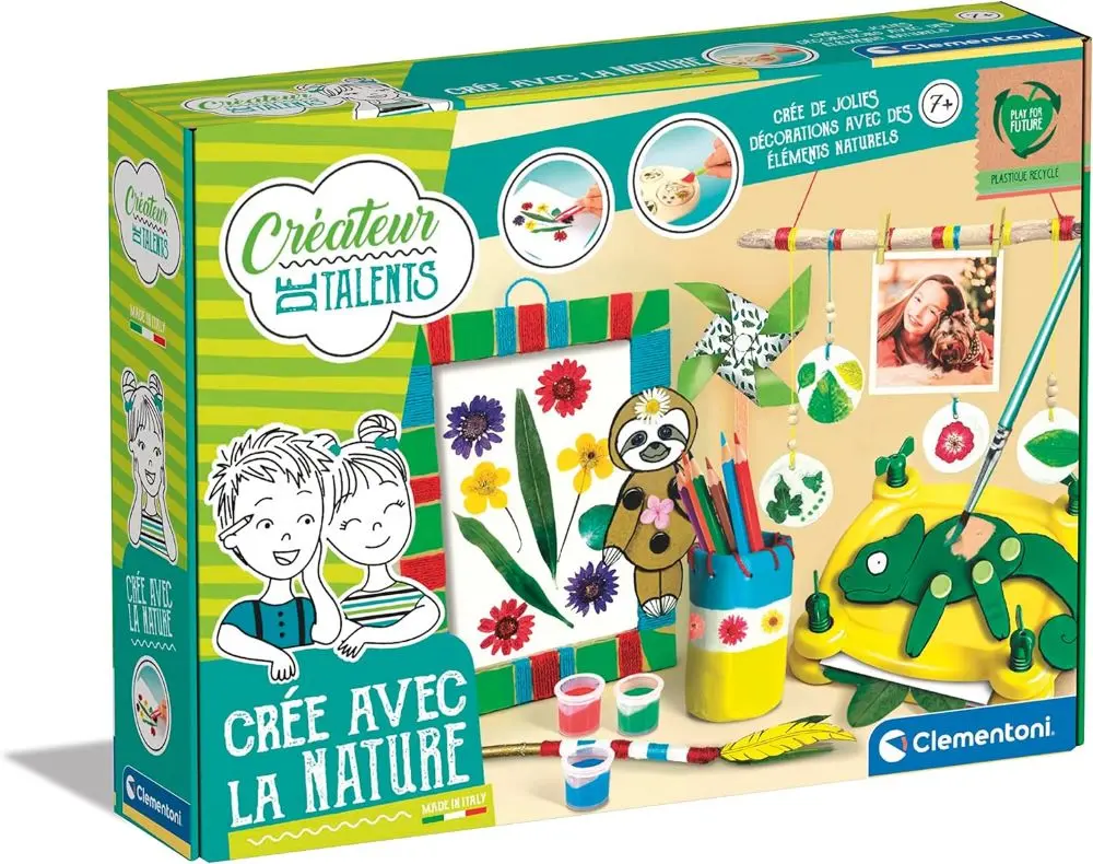 Coffret créatif naturel enfant Clementoni 52651