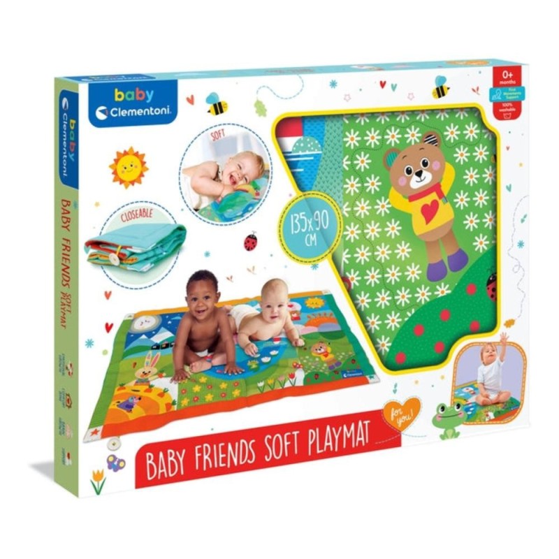 [1650559832] Tapis-baby friends soft Clementoni 17802