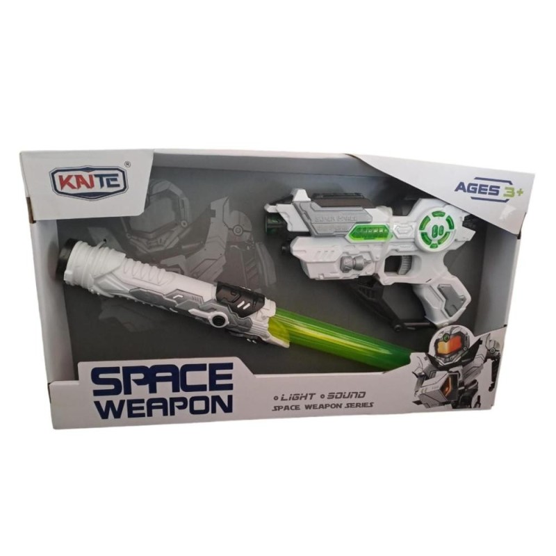 pistolet avec epee en coffret KT66