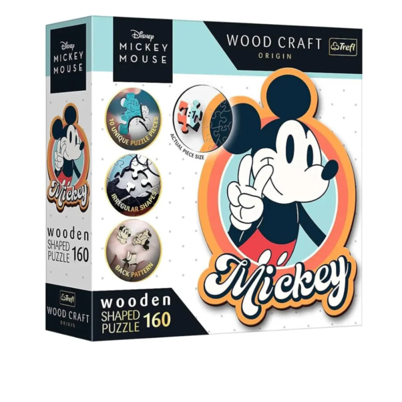 Puzzles 160 Wooden Shaped Disney Avangers20184