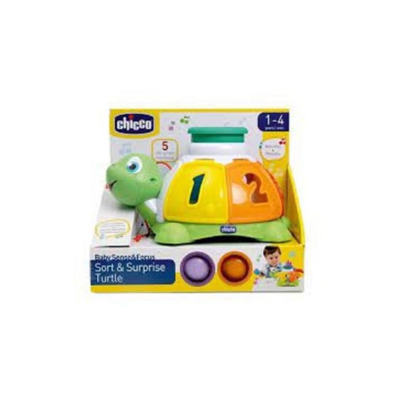 Tortue surprise tri des formes Chicco