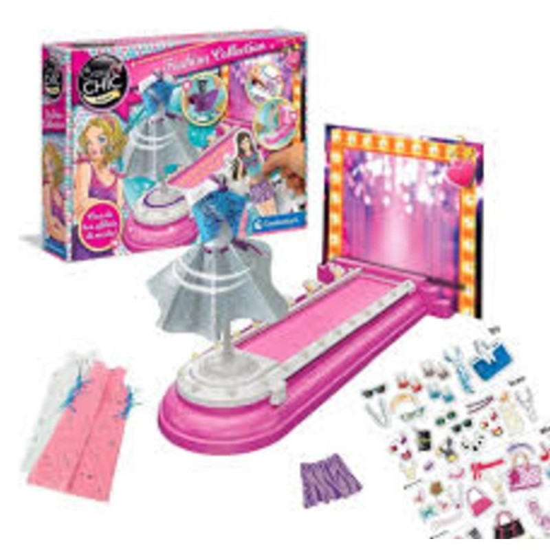 [1650561813] Coffret styliste enfant Crazy Chic Clementoni 18666
