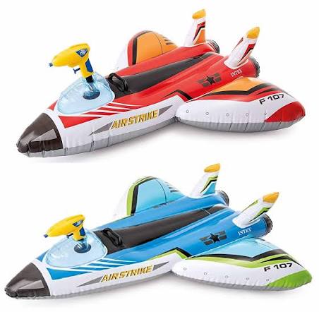 [1650562214] WATER GUN PLANE RIDE-ONS 57536