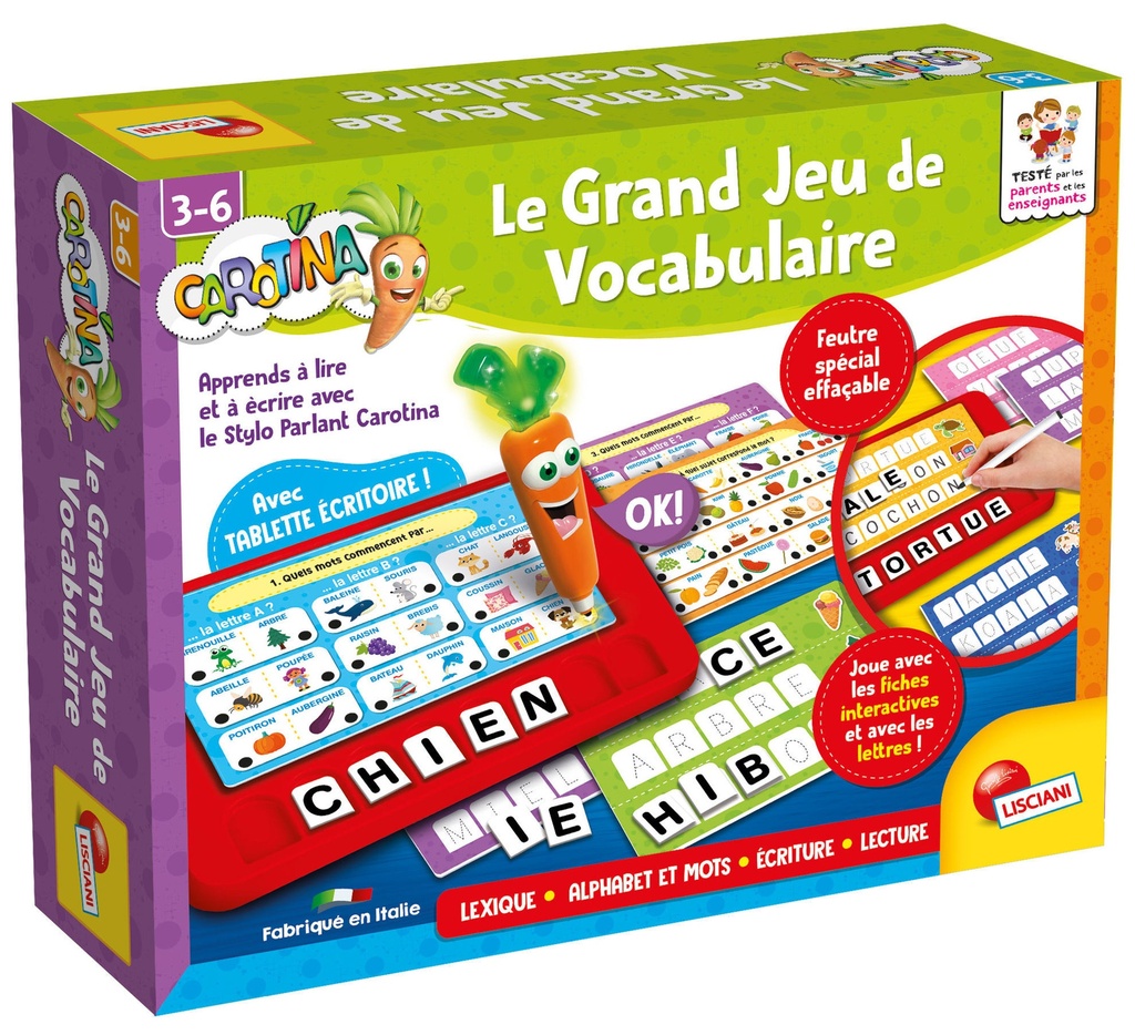 [1650562749] Carotina Le grand jeux de Vocabulaire FR102327