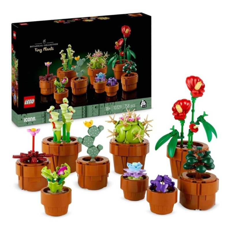 [1650562916] LEGO 10329 Botanicals plantes miniatures artificielles à construire