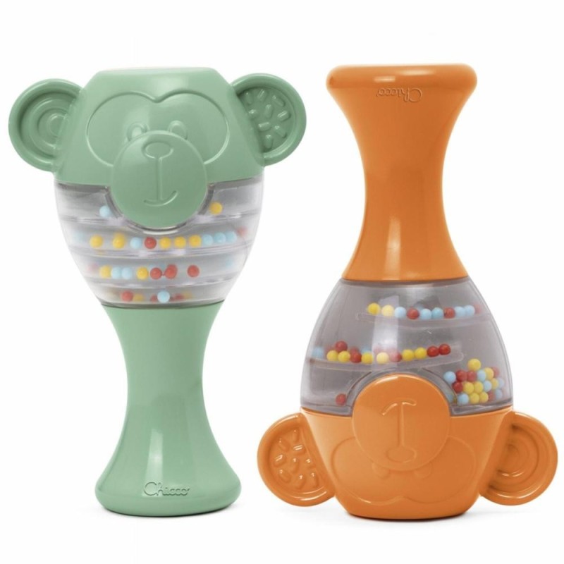 [1650563135] Maracas écologiques singes Chicco ECO+