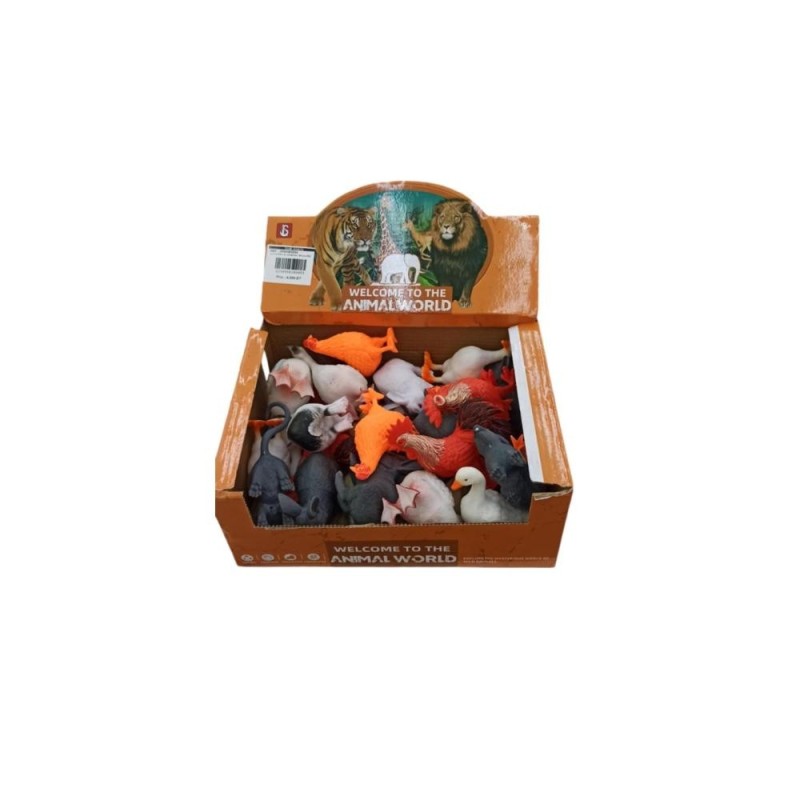 set animaux en presentoir 28 pcs BS1