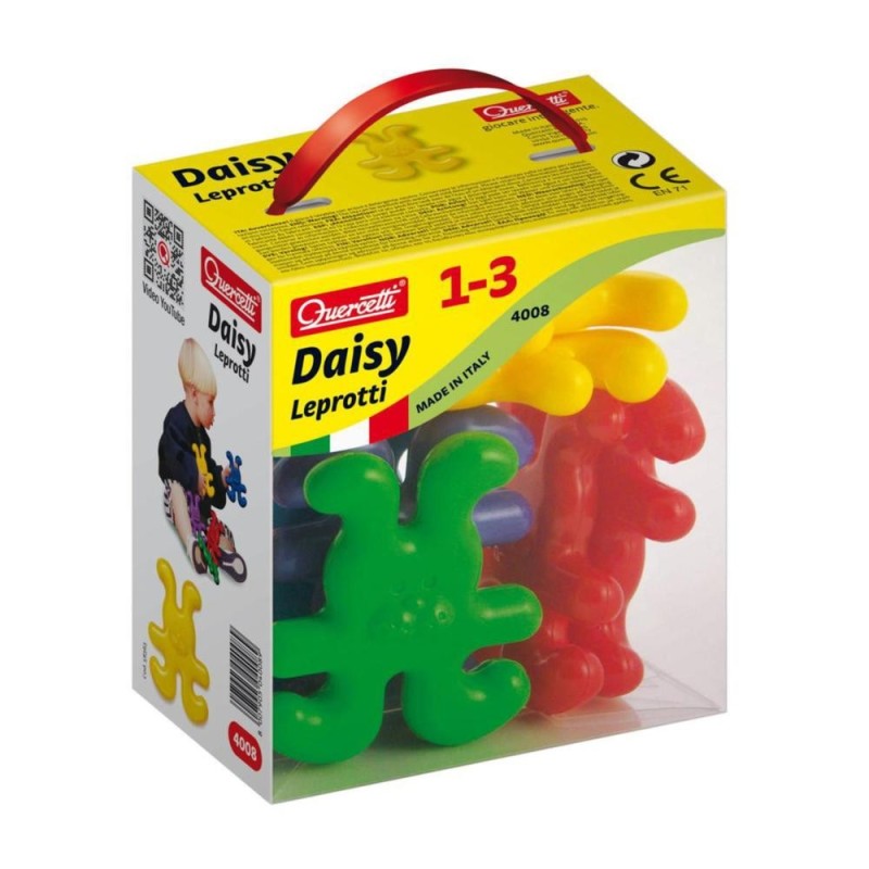 [1650563530] Jouet éducatif premier Quercetti 4008 Daisy Leprotti 8 pcs