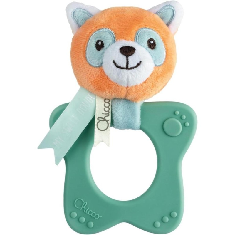 Hochet panda roux Chicco pour bébé
