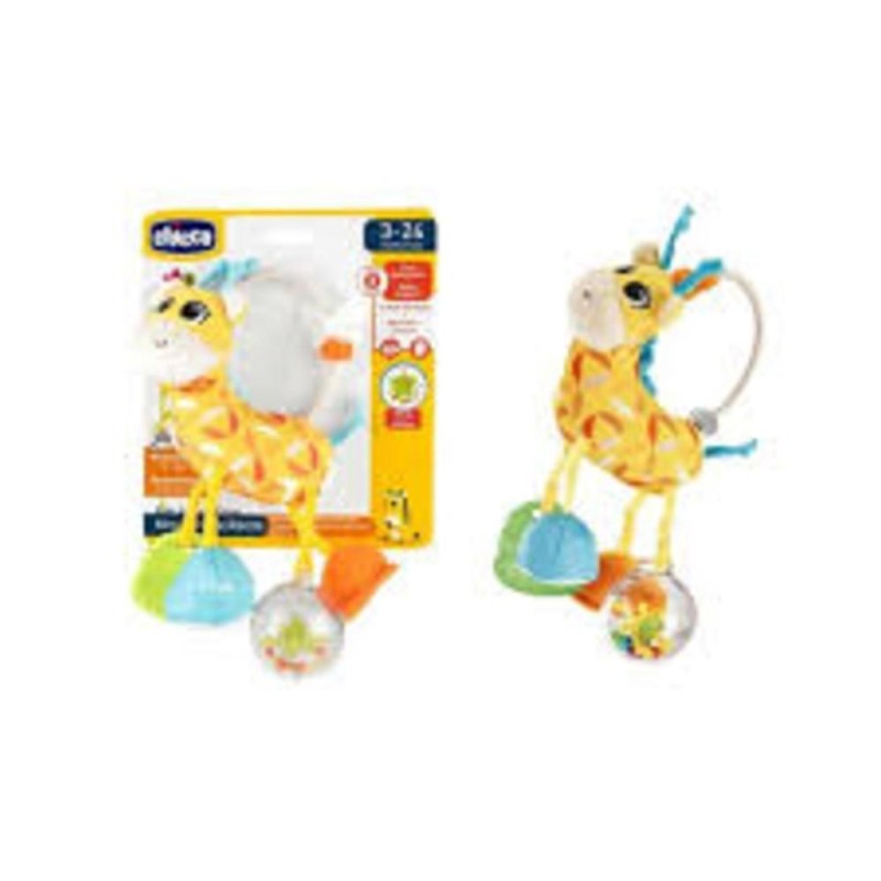 Jouet d'éveil sensoriel Hochet girafe bébé Chicco