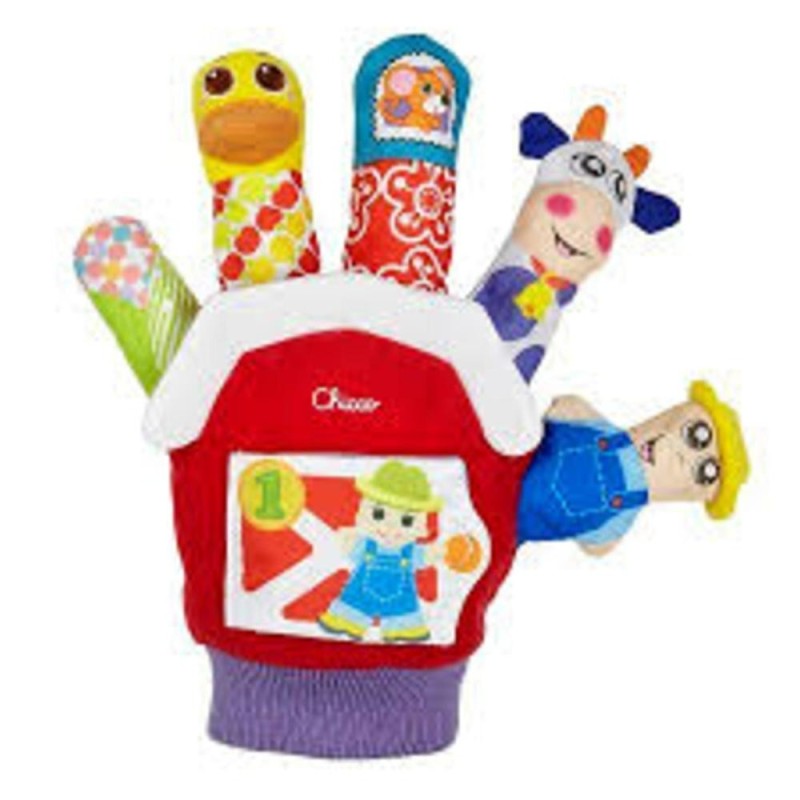 Jouet éveil et interaction marionnette à doigt bébé Chicco