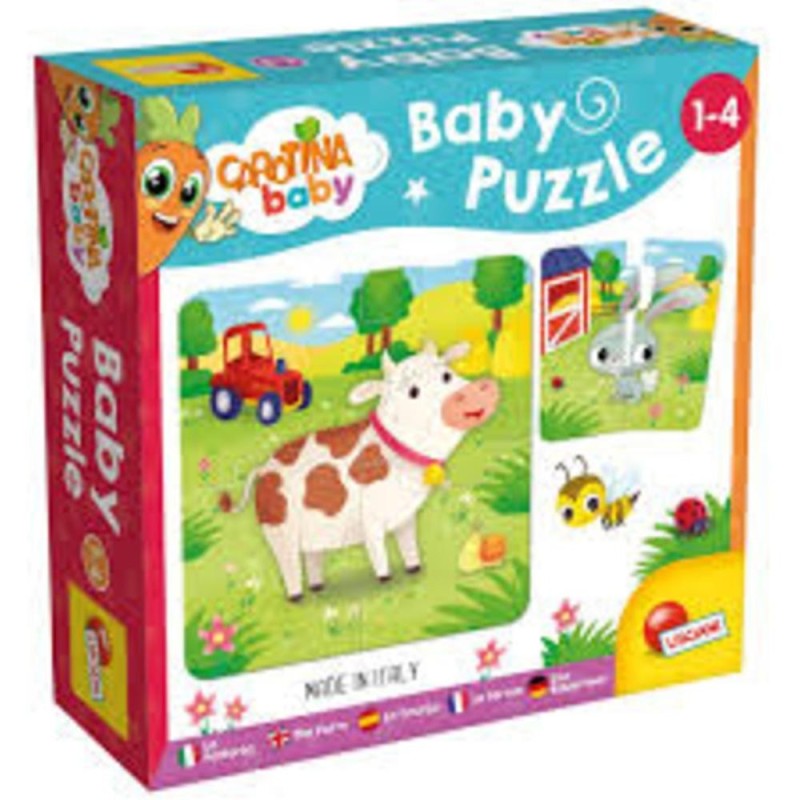 [1650563817] Puzzle éducatif Bébé Carotina Lisciani 80090