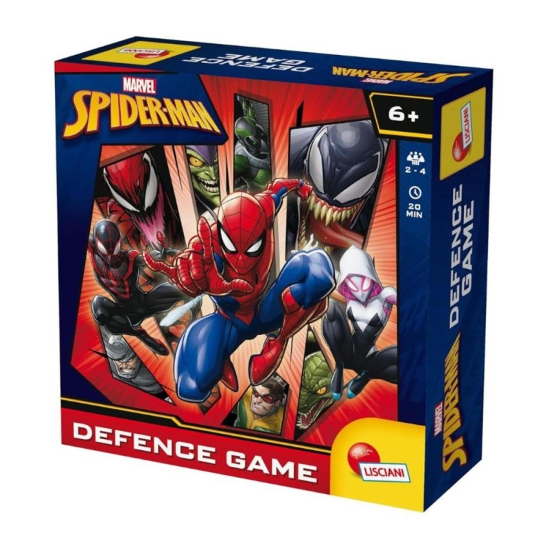 Jeux de défense 100897 Lisciani Spider-Man Attrape les ennemis marvel