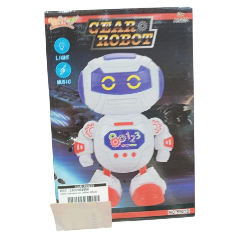 robot lumineux en coffret 5901B