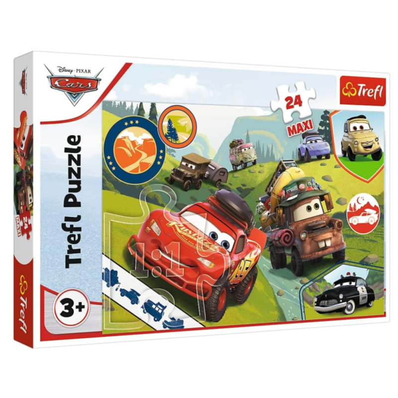 [1650564099] Puzzles 24 Maxi Disney Cars 3 14352