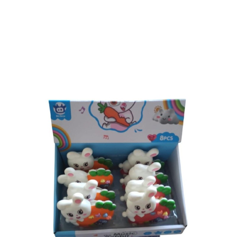 mini piano 1er age en presentoir 8pcs 8805C