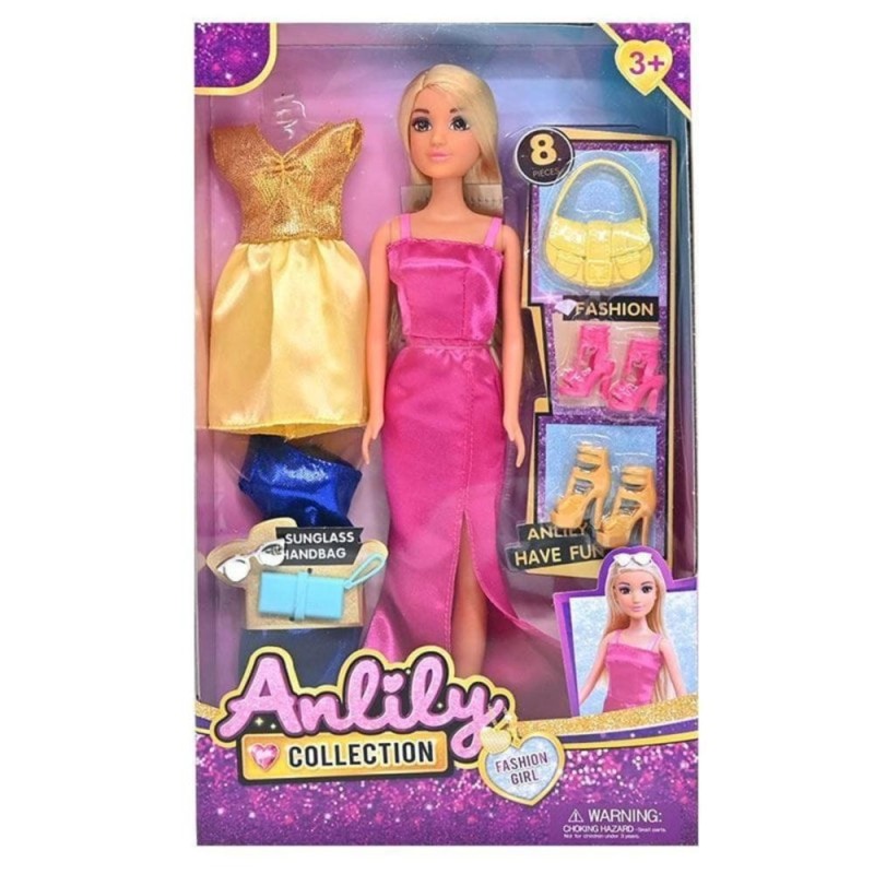 Coffret poupée avec accessoire BK24202