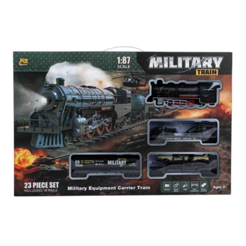 Circuit train B O musical et lumineux 23 pcs BK24792