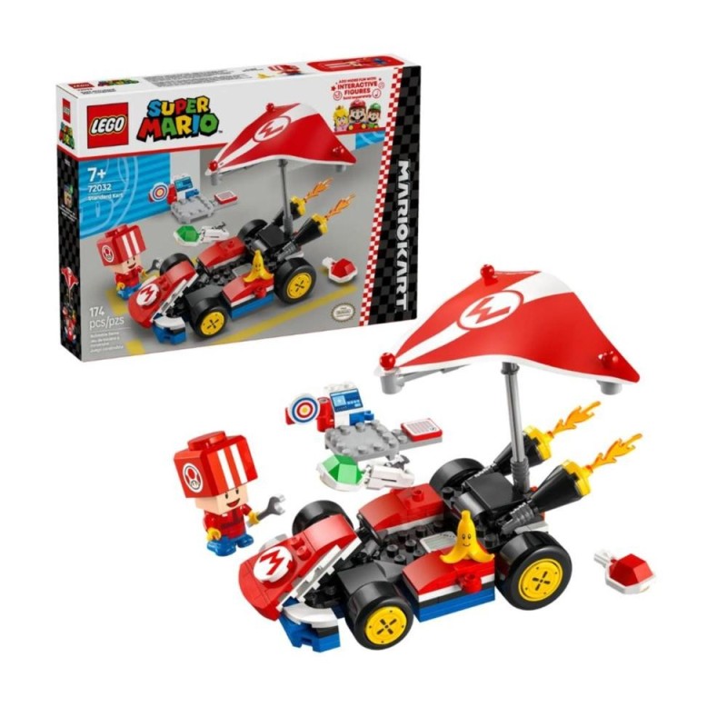 Voiture à construire LEGO 72032 Super Mario Kart avec Toad