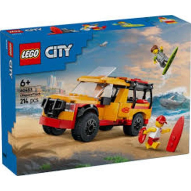 [1650564923] Jeu de construction LEGO City 60453 Véhicule de secours plage