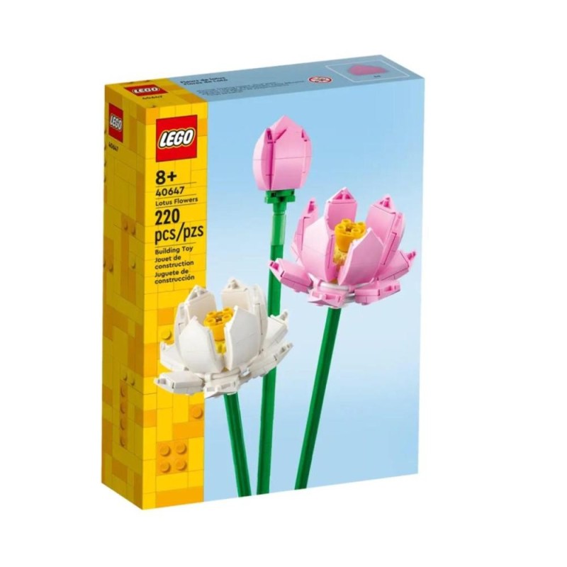 LEGO Botanicals 40647 Les Fleurs de Lotus bouquet à construire