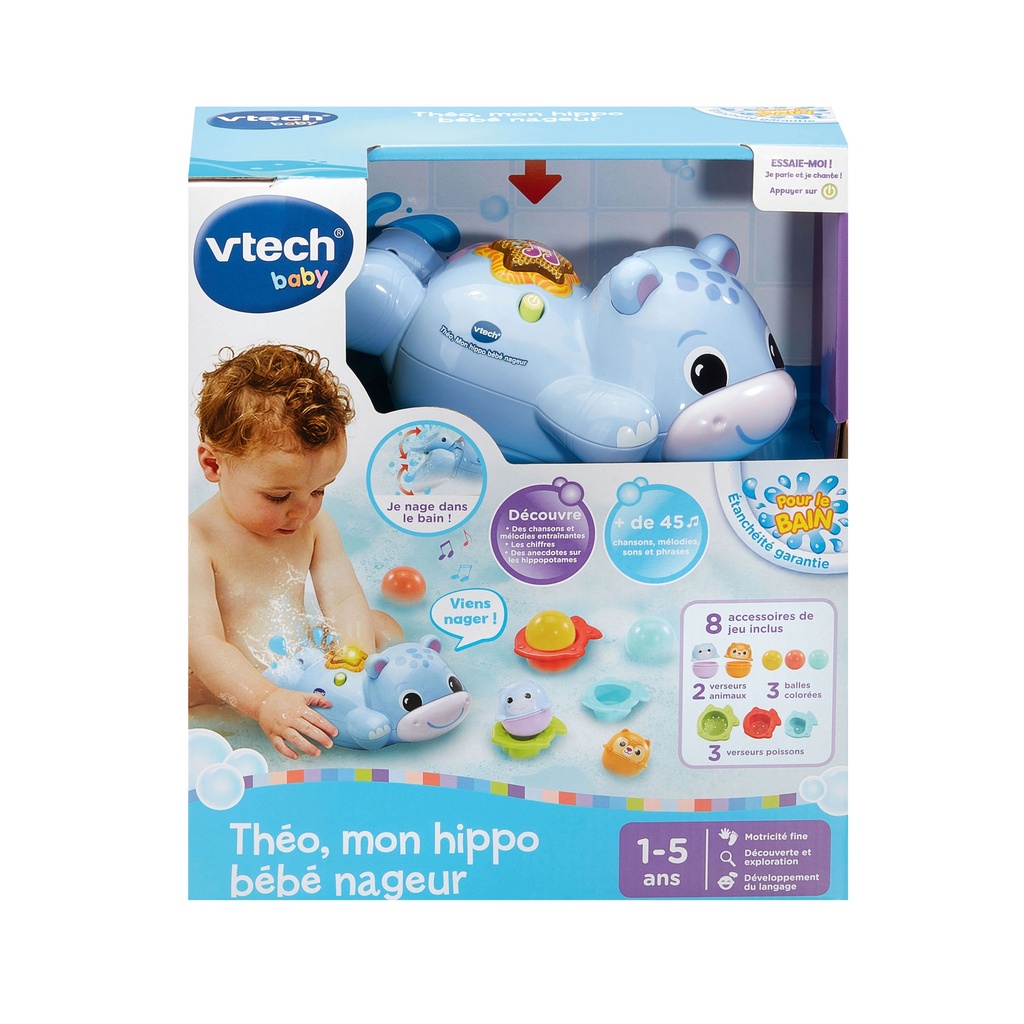 Théo Mon hippo Bébé nageur 574705