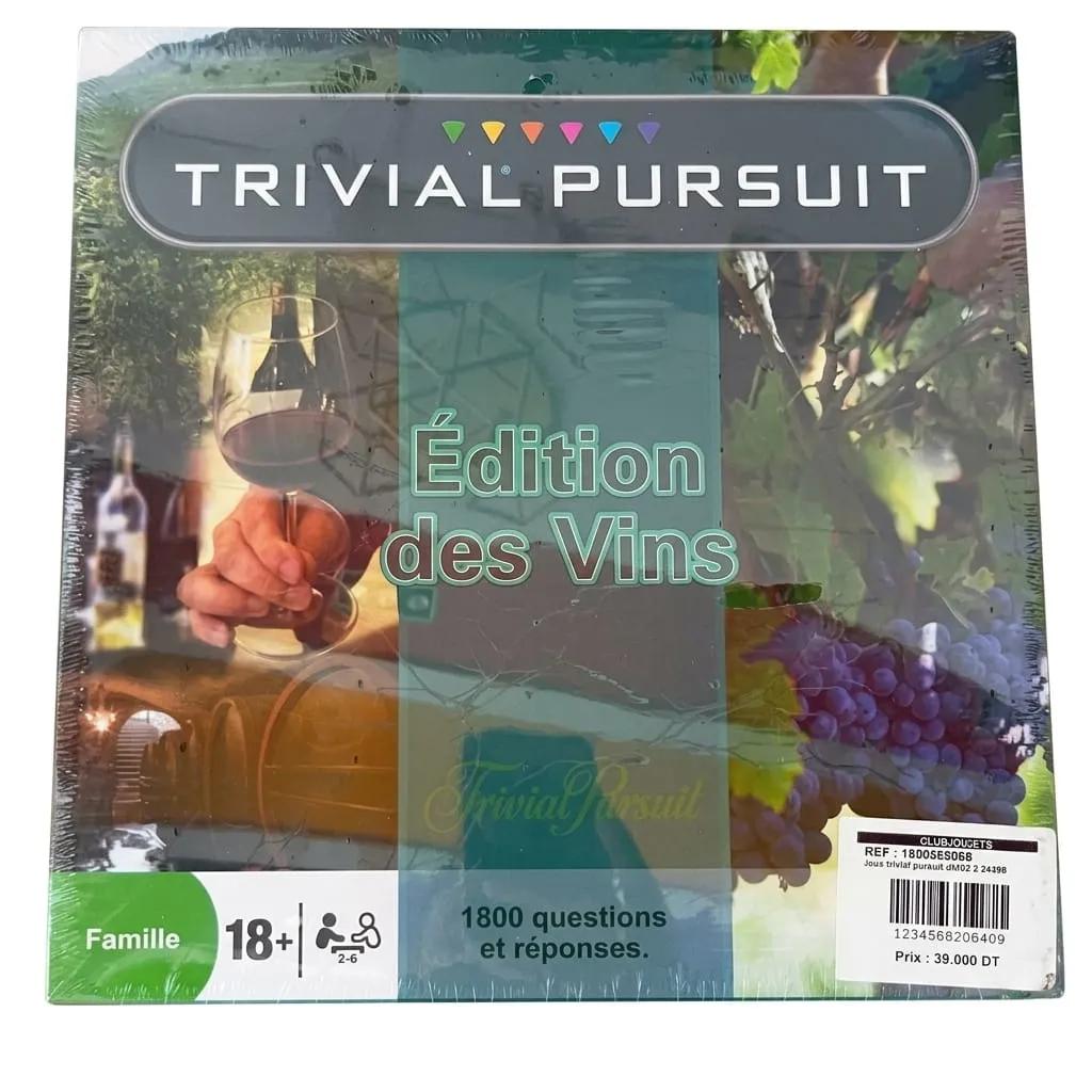 Jeux trivial pursuit 0182F 2 24298