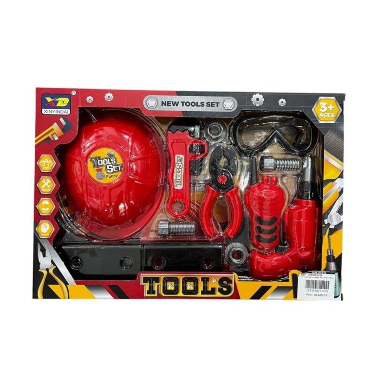set outils de bricolage en coffret 7395A
