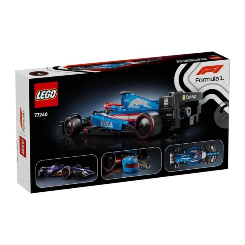 LEGO 77246 Voiture F1 Visa Cash App RB VCARB 01