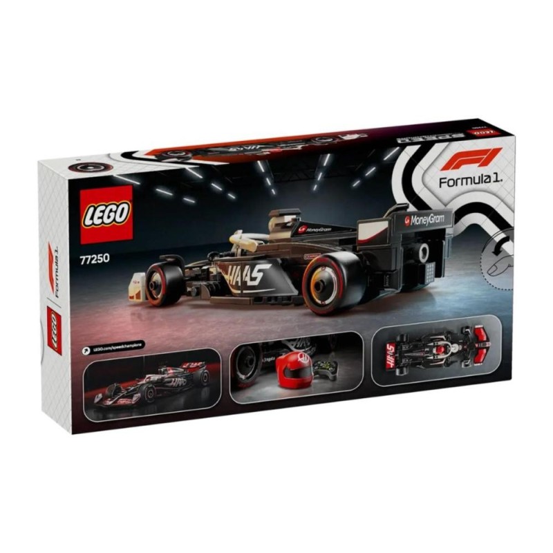 Set speed champions Voiture F1 LEGO 77250 Haas VF-24