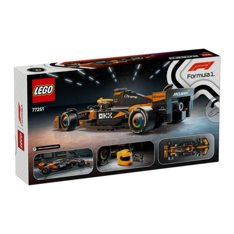 Set speed Voiture LEGO 77251 McLaren F1 MCL38