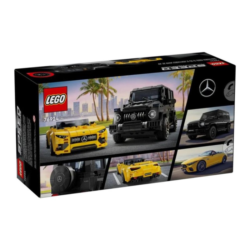 [1650565256] LEGO Speed Champions 76924 Mercedes-AMG G 63 & SL 63