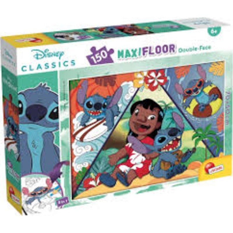 Puzzle DF MaxiFloor 150pcs Lilo & Stitch 105830