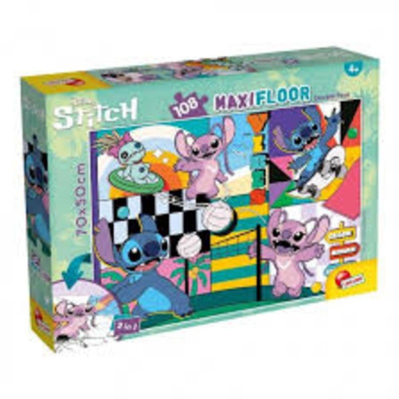 Puzzle DF MaxiFloor 108pcs Lilo and Stitch 109777