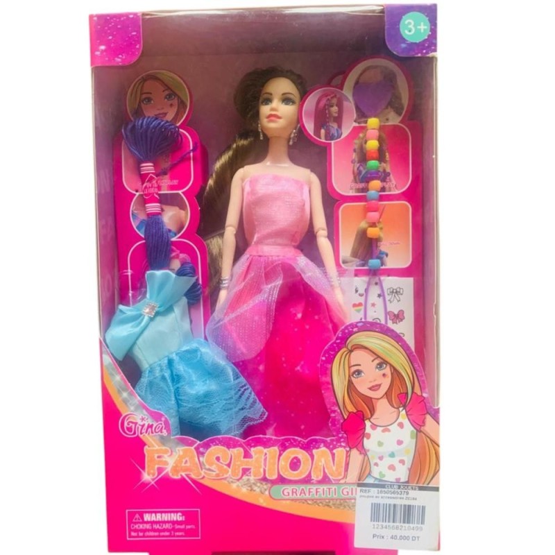 poupee av accessoires Z0194