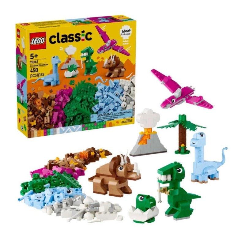 Jeu de construction LEGO Classic 11041 dinosaures créatifs