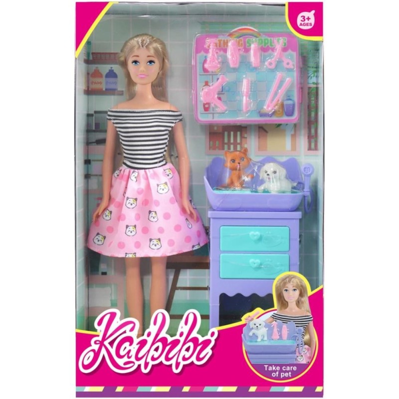 Coffret poupée avec accessoire WG132