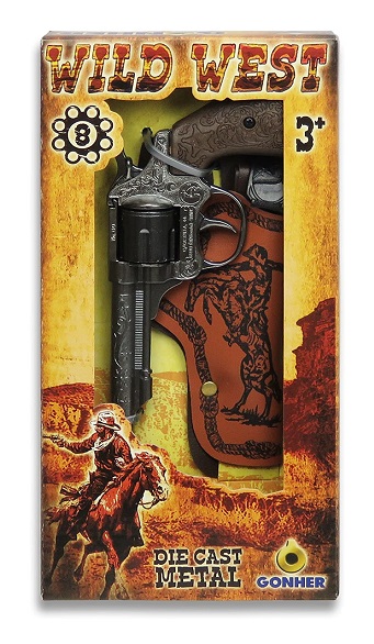Coffret pistolet cow boy avec accessoires 24447