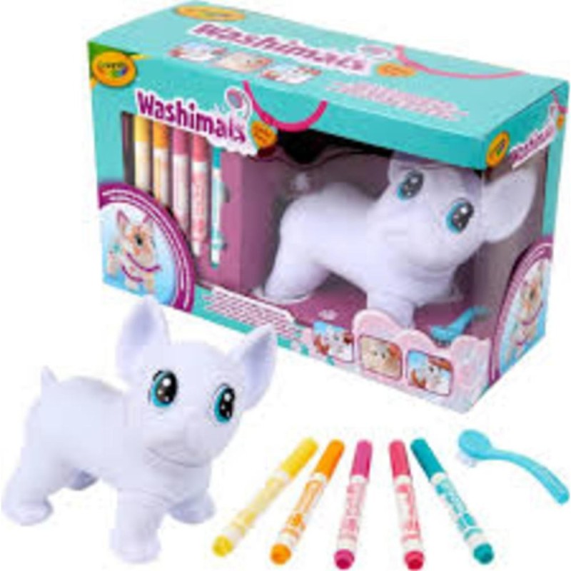 Kit Set Big Wilbur avec 5 Feutres Lavables et Brosse