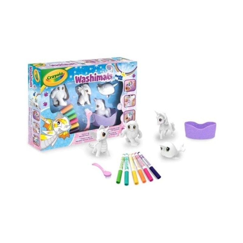 Kit Créatif de Coloriage, Feutres de Couleurs et Figurines à Colorier