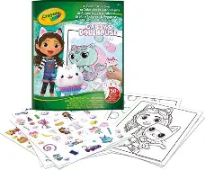 [1650565621] Album d'activités et de coloriage Gabby's Dollhouse