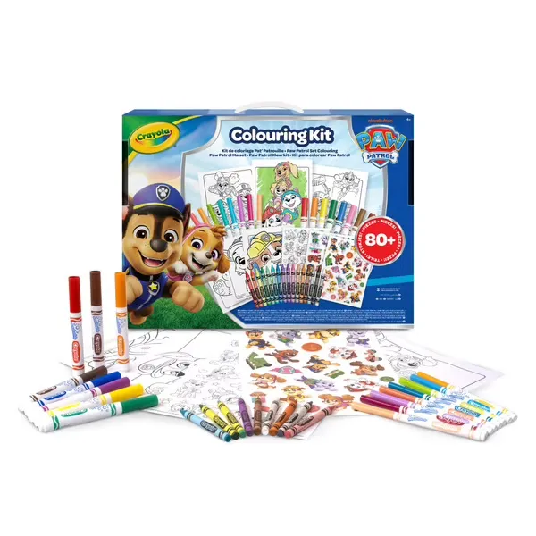 [1650565622] Bloc de coloriage et d'activités Crayola Paw Patrol