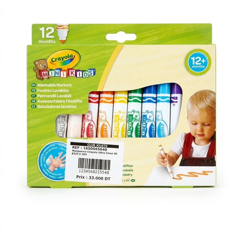 [1650565640] Marqueurs Crayola Ultra Clean 81 8325 E 203