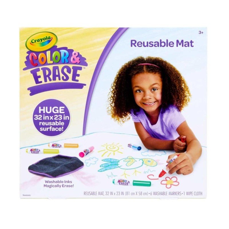 MK Color and Erase Mat 90x60cm square shape pack 818132