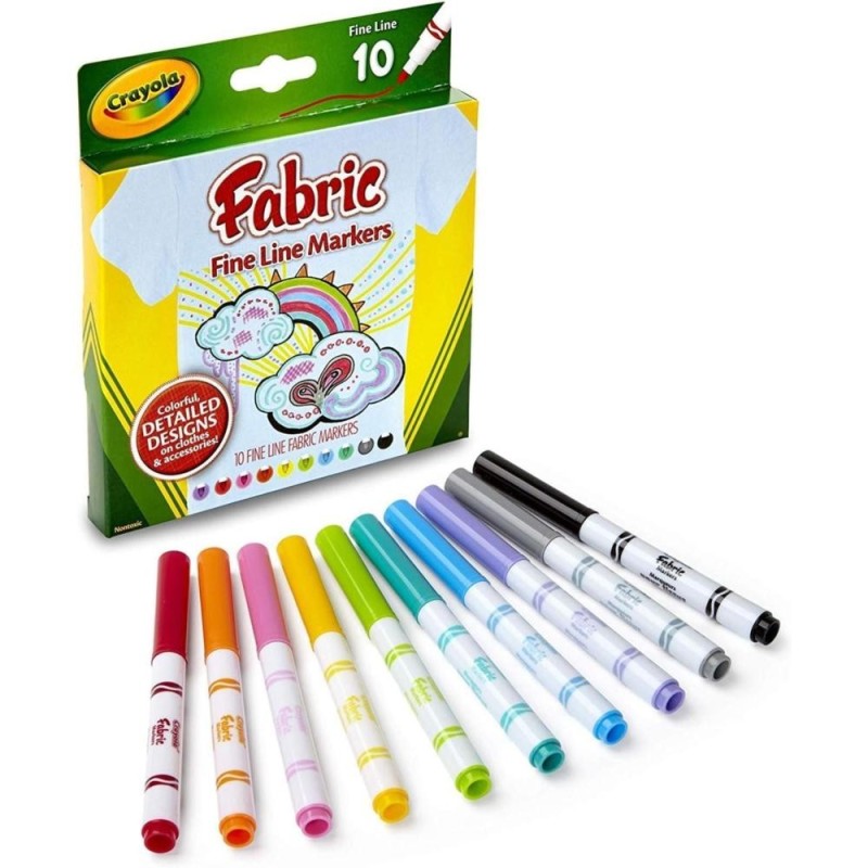 Fabric Markers 10ct 588633